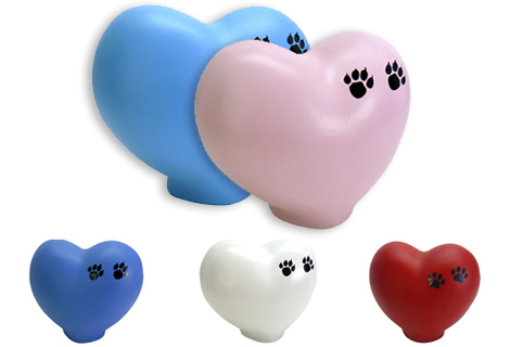 Coração com patinhas