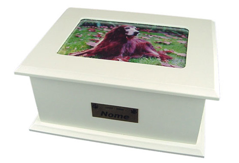 Porta retrato horizontal com plaquinha